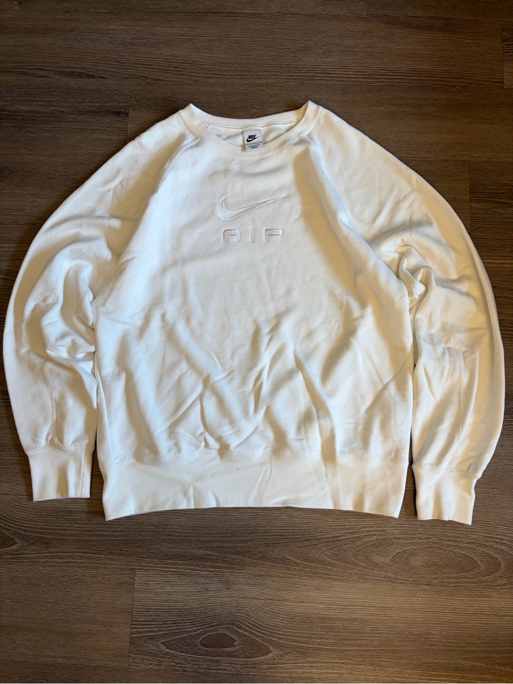 Vintage Nike Cream White Crewneck Size M Men